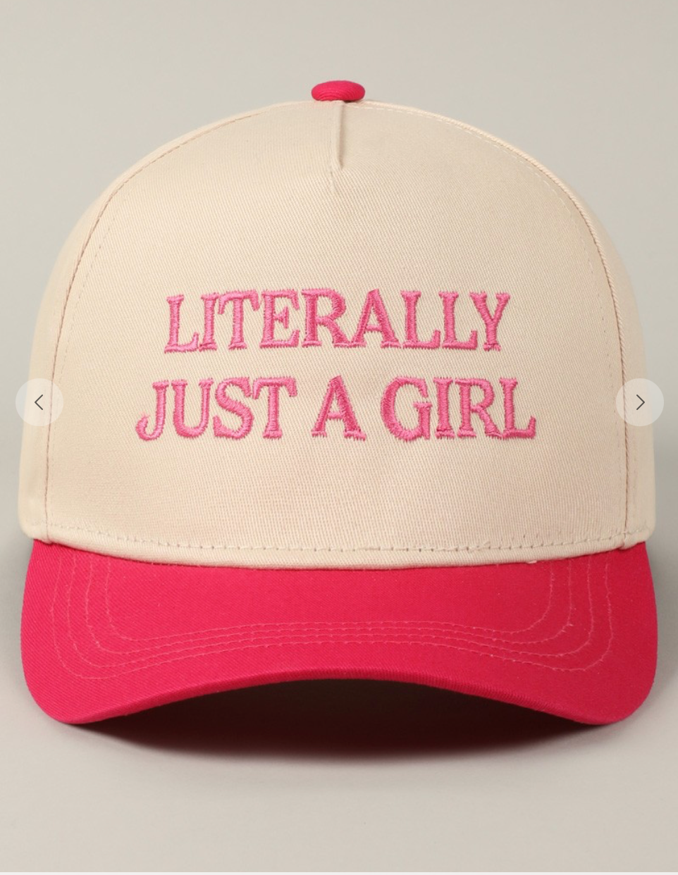 Literally Just A Girl |Trucker Hat